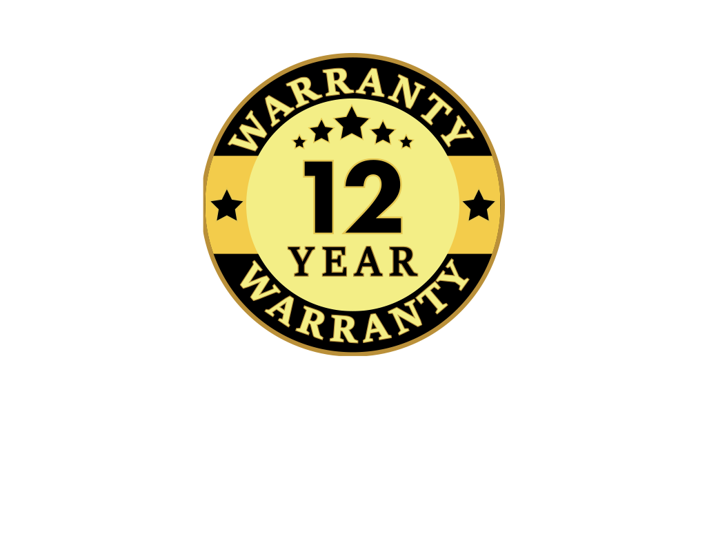 12 years product warranty